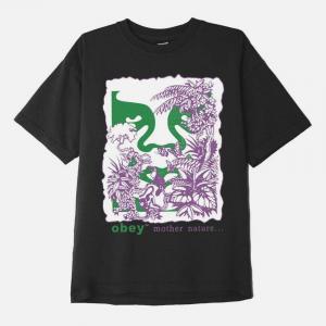 (166913202) 마더 네이처 헤비웨이트 박스 반팔티 OFF BLACK